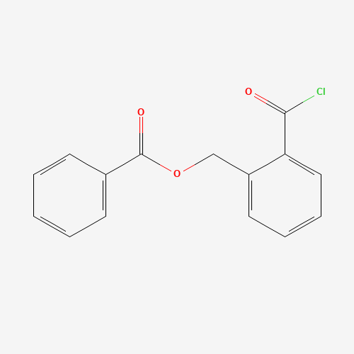 58249-87-9 (2-carbonochloridoylphenyl)methyl benzoate chemical structure