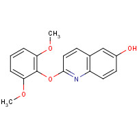 623147-05-7 2-(2,6-dimethoxyphenoxy)quinolin-6-ol chemical structure