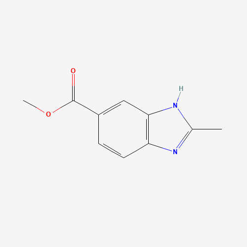 106429-51-0 methyl 2-methyl-3H-benzimidazole-5-carboxylate chemical structure
