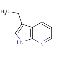 10299-74-8 3-ethyl-1H-pyrrolo[2,3-b]pyridine chemical structure