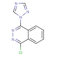851679-30-6 1-chloro-4-(1,2,4-triazol-1-yl)phthalazine chemical structure