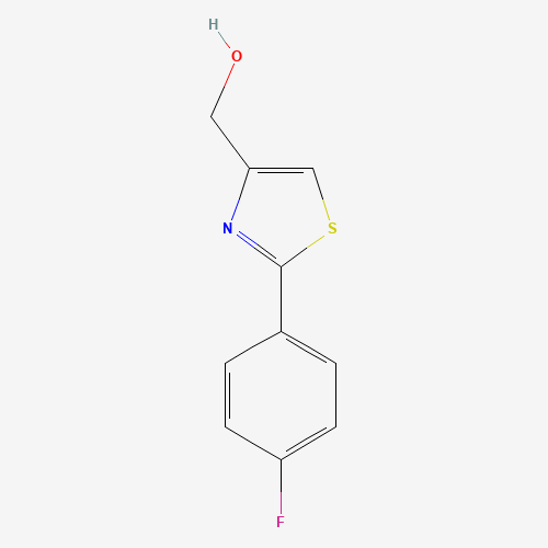 885280-13-7 [2-(4-fluorophenyl)-1,3-thiazol-4-yl]methanol chemical structure