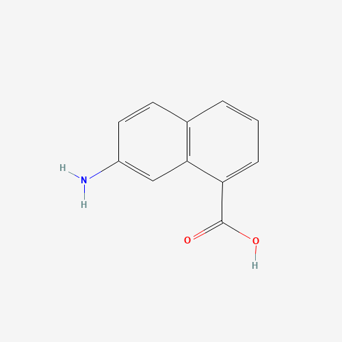 116530-10-0 7-aminonaphthalene-1-carboxylic acid chemical structure