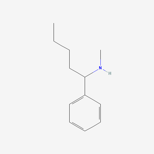 13509-75-6 N-methyl-1-phenylpentan-1-amine chemical structure