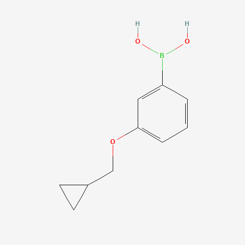 411229-76-0 [3-(cyclopropylmethoxy)phenyl]boronic acid chemical structure