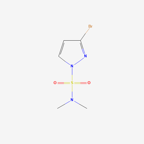 500011-84-7 3-bromo-N,N-dimethylpyrazole-1-sulfonamide chemical structure