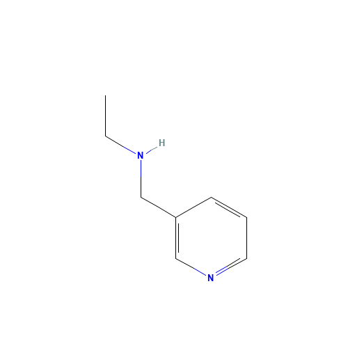 3000-75-7 N-(pyridin-3-ylmethyl)ethanamine chemical structure