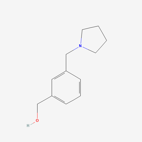 91271-59-9 [3-(pyrrolidin-1-ylmethyl)phenyl]methanol chemical structure