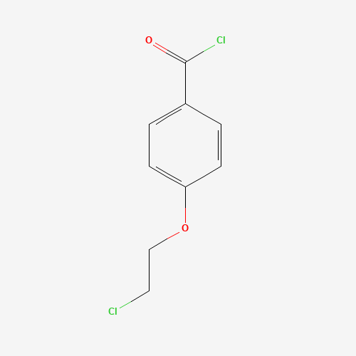 65136-50-7 4-(2-chloroethoxy)benzoyl chloride chemical structure