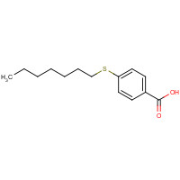 32910-58-0 4-heptylsulfanylbenzoic acid chemical structure