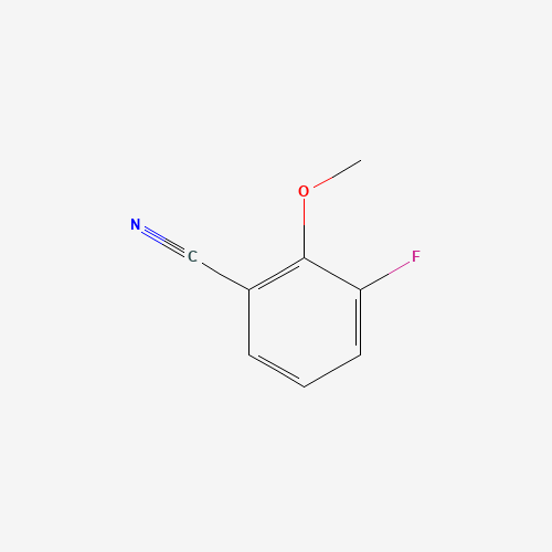 77801-22-0 3-fluoro-2-methoxybenzonitrile chemical structure