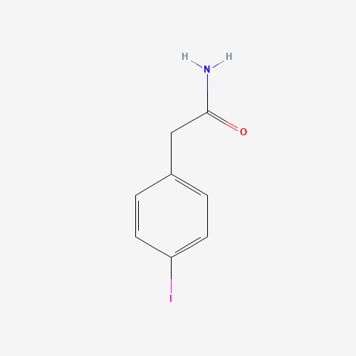 84863-81-0 2-(4-iodophenyl)acetamide chemical structure