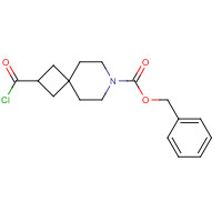 1227610-44-7 benzyl 2-carbonochloridoyl-7-azaspiro[3.5]nonane-7-carboxylate chemical structure