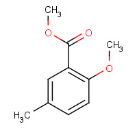 63113-79-1 methyl 2-methoxy-5-methylbenzoate chemical structure