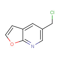 160729-78-2 5-(chloromethyl)furo[2,3-b]pyridine chemical structure