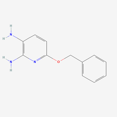 1217349-78-4 6-phenylmethoxypyridine-2,3-diamine chemical structure