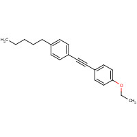 95480-29-8 1-ethoxy-4-[2-(4-pentylphenyl)ethynyl]benzene chemical structure