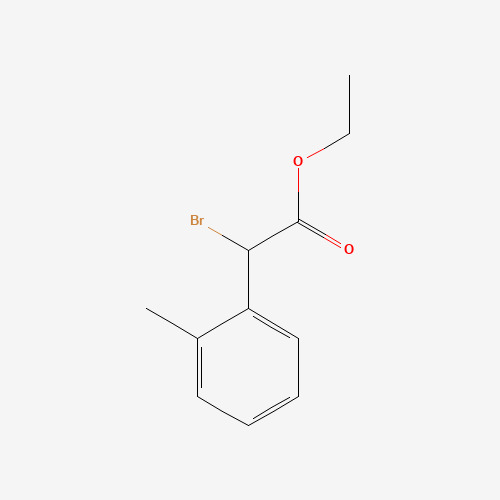 37051-41-5 ethyl 2-bromo-2-(2-methylphenyl)acetate chemical structure