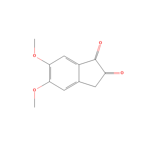 42337-64-4 5,6-dimethoxy-3H-indene-1,2-dione chemical structure
