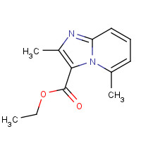 81438-49-5 ethyl 2,5-dimethylimidazo[1,2-a]pyridine-3-carboxylate chemical structure