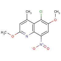 189746-21-2 5-chloro-2,6-dimethoxy-4-methyl-8-nitroquinoline chemical structure