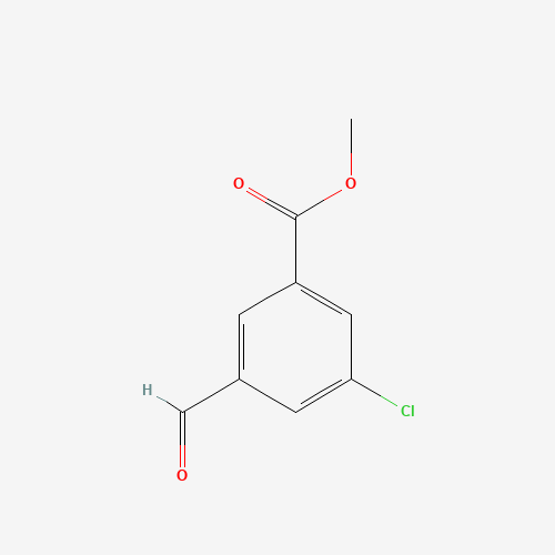 879542-48-0 methyl 3-chloro-5-formylbenzoate chemical structure