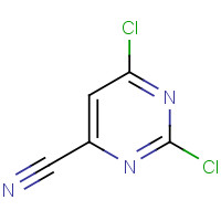 26293-93-6 2,6-dichloropyrimidine-4-carbonitrile chemical structure