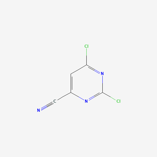 26293-93-6 2,6-dichloropyrimidine-4-carbonitrile chemical structure