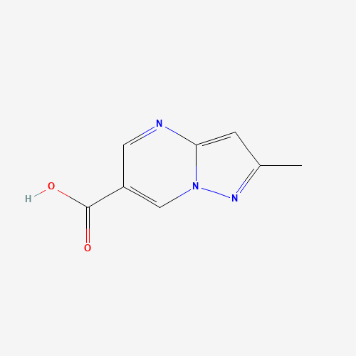 739364-95-5 2-methylpyrazolo[1,5-a]pyrimidine-6-carboxylic acid chemical structure