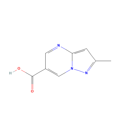 739364-95-5 2-methylpyrazolo[1,5-a]pyrimidine-6-carboxylic acid chemical structure
