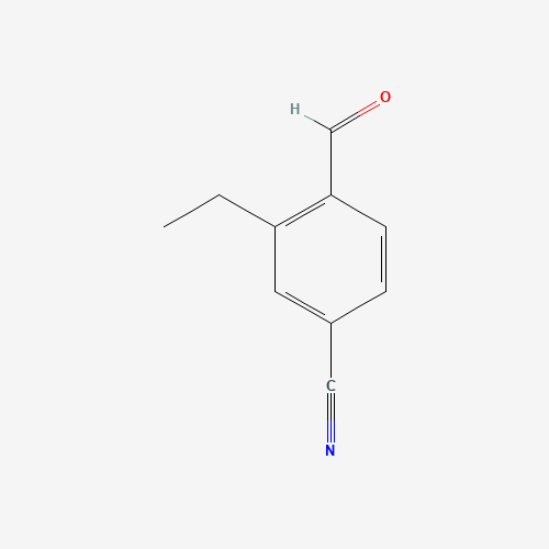 202522-04-1 3-ethyl-4-formylbenzonitrile chemical structure