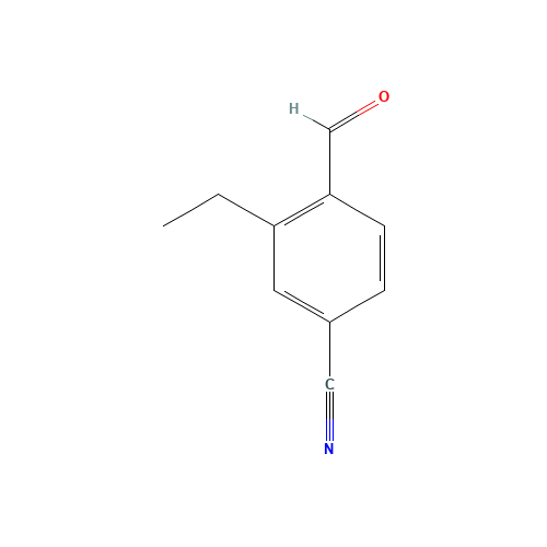 202522-04-1 3-ethyl-4-formylbenzonitrile chemical structure