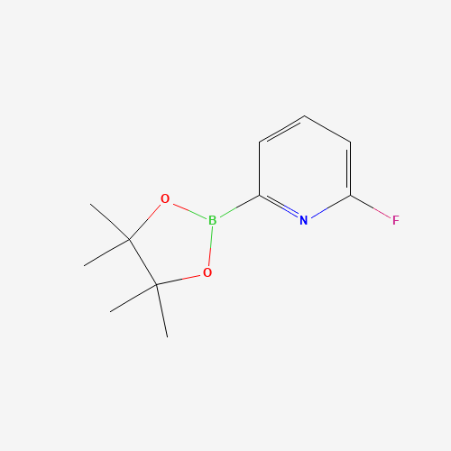 842136-58-7 2-fluoro-6-(4,4,5,5-tetramethyl-1,3,2-dioxaborolan-2-yl)pyridine chemical structure