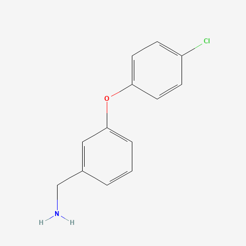 154108-30-2 [3-(4-chlorophenoxy)phenyl]methanamine chemical structure