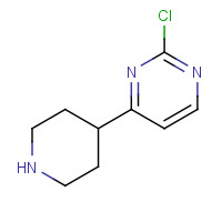 1001754-79-5 2-chloro-4-piperidin-4-ylpyrimidine chemical structure