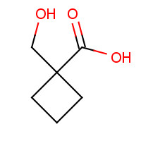 114671-90-8 1-(hydroxymethyl)cyclobutane-1-carboxylic acid chemical structure