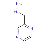 887592-66-7 pyrazin-2-ylmethylhydrazine chemical structure