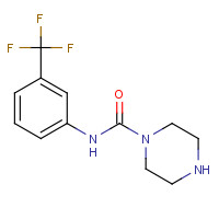 1225578-90-4 N-[3-(trifluoromethyl)phenyl]piperazine-1-carboxamide chemical structure