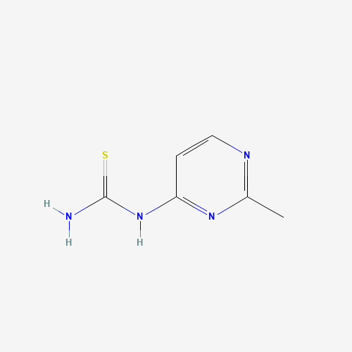 1370556-20-9 (2-methylpyrimidin-4-yl)thiourea chemical structure