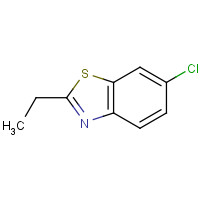 17142-83-5 6-chloro-2-ethyl-1,3-benzothiazole chemical structure