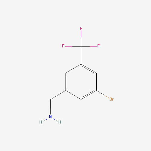 691877-04-0 [3-bromo-5-(trifluoromethyl)phenyl]methanamine chemical structure
