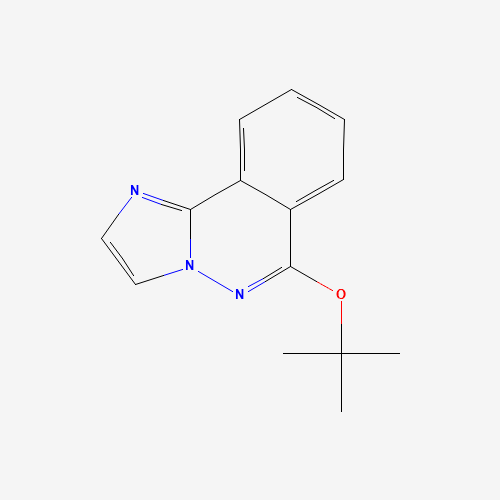 1238297-38-5 6-[(2-methylpropan-2-yl)oxy]imidazo[2,1-a]phthalazine chemical structure