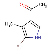 202286-27-9 1-(5-bromo-4-methyl-1H-pyrrol-3-yl)ethanone chemical structure