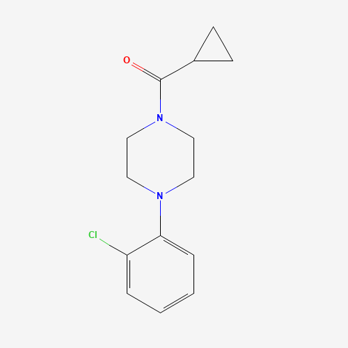 37012-03-6 [4-(2-chlorophenyl)piperazin-1-yl]-cyclopropylmethanone chemical structure