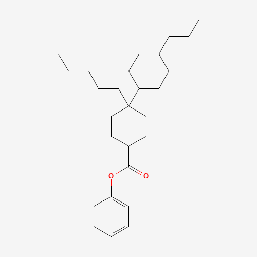 83242-82-4 [4-(4-propylcyclohexyl)phenyl] 4-pentylcyclohexane-1-carboxylate chemical structure