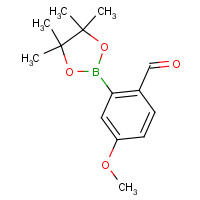 1196474-59-5 4-methoxy-2-(4,4,5,5-tetramethyl-1,3,2-dioxaborolan-2-yl)benzaldehyde chemical structure