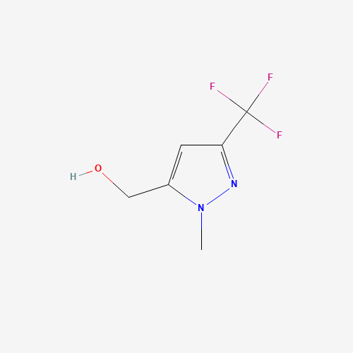 949898-58-2 [2-methyl-5-(trifluoromethyl)pyrazol-3-yl]methanol chemical structure