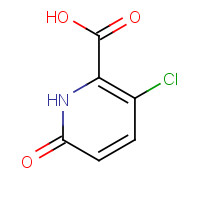 1263280-37-0 3-chloro-6-oxo-1H-pyridine-2-carboxylic acid chemical structure