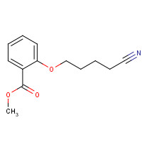 289651-43-0 methyl 2-(4-cyanobutoxy)benzoate chemical structure