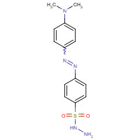 72565-41-4 4-[[4-(dimethylamino)phenyl]diazenyl]benzenesulfonohydrazide chemical structure
